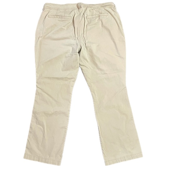 Old Navy sweetheart khakis bootcut size 18 EUC - Picture 2 of 3